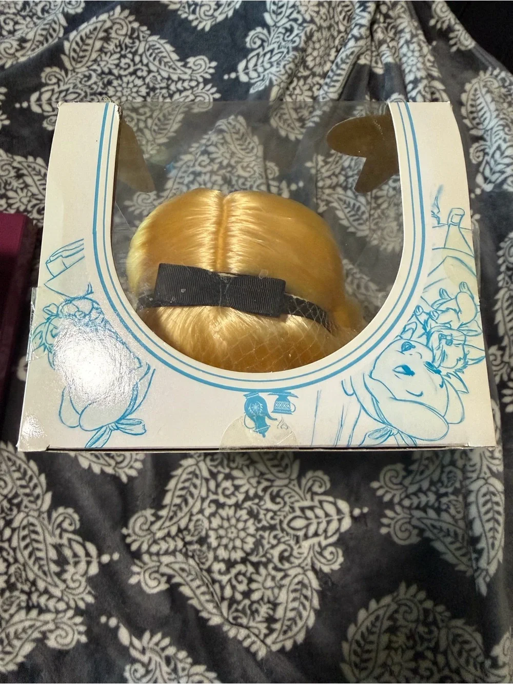 Disney store original version Alice in wonderland Doll in Blue Dress